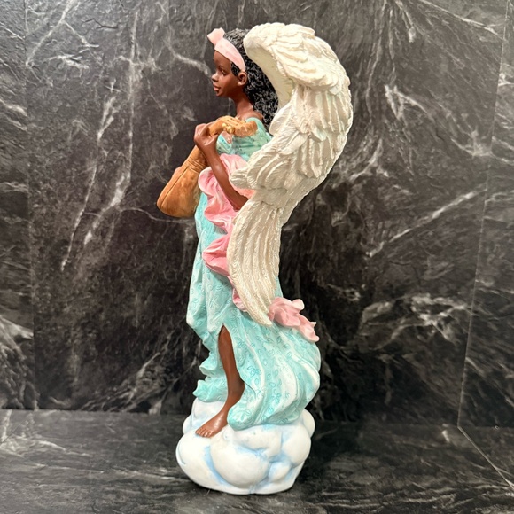 Angel Playing Lute Figurine - Picture 8 of 16